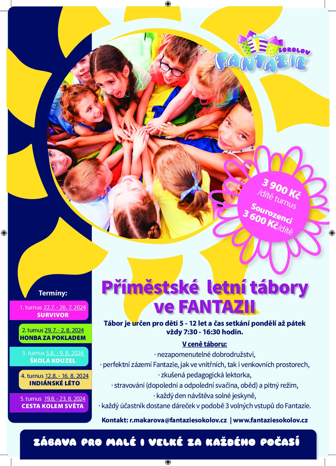 Příměstské tábory 2024
