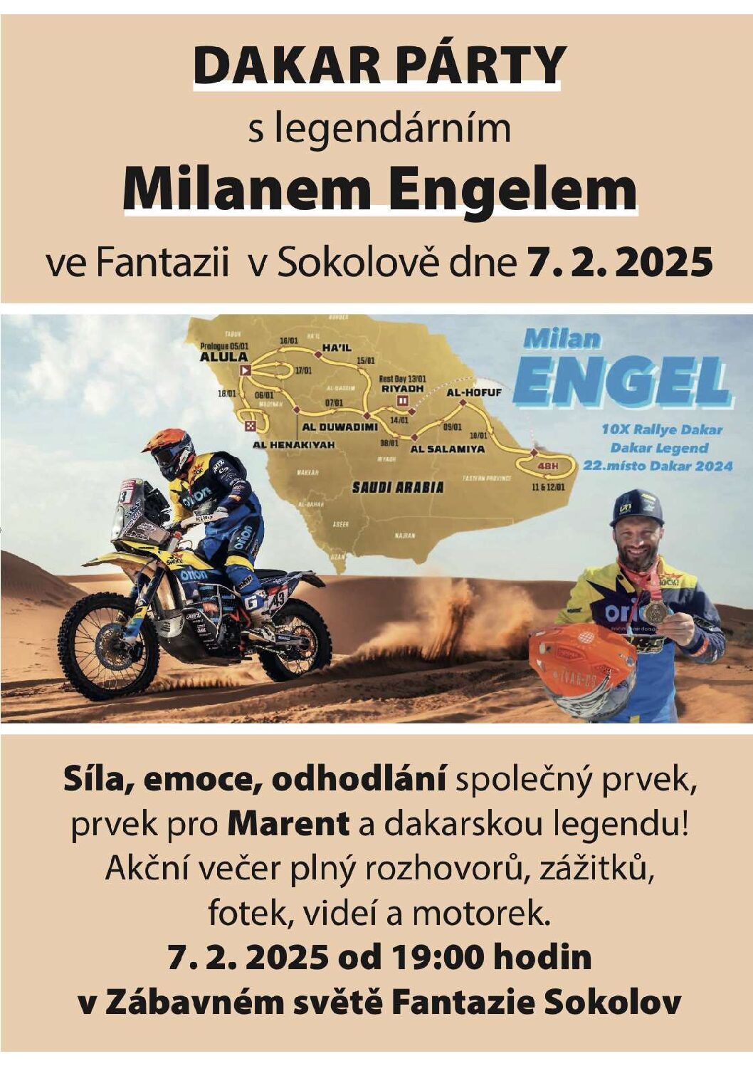 DAKAR PÁRTY   7.2.2025